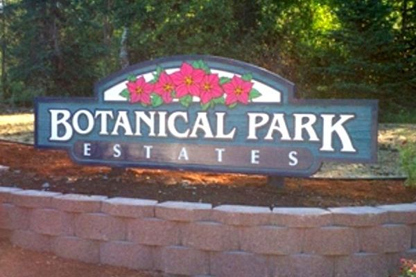 Botanical Park Sign